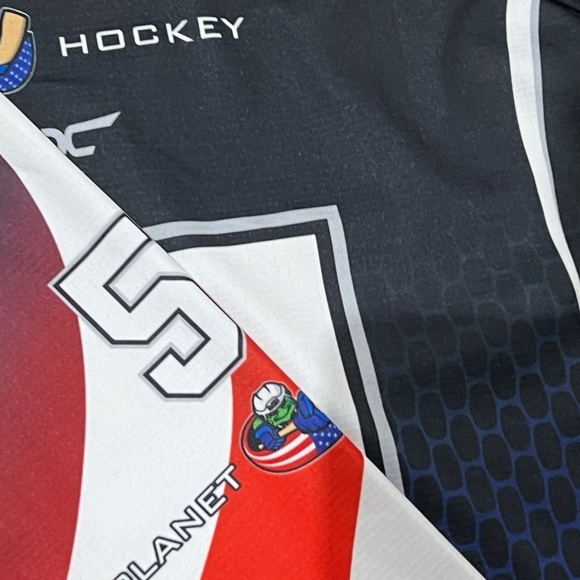 Planet Hockey Club Sports Mens Graphic Hockey Sweater Uniform Ice Hockey - Picture 4 of 7